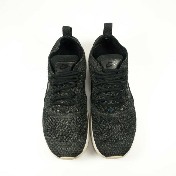 Nike Air Max Thea Ultra Flyknit Sneakers - Women's Size 6.5 - Black - Picture 7 of 9